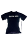 Elysium Black Reflective Short Sleeved